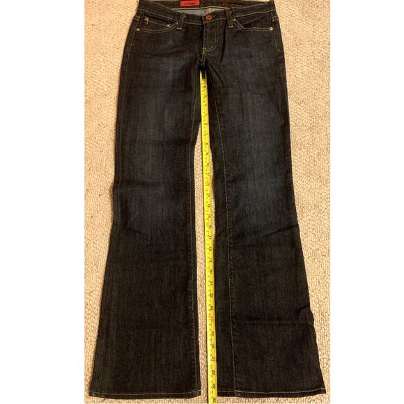AG Adriano Goldschmied The Angel Bootcut Dark Wash Women's Denim Jeans Size 26R - Picture 7 of 11